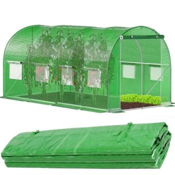 FOLIA ZAMIENNA POSZYCIE NA TUNEL OGRODOWY SZKLARNIA 4 x 2,5 x 2m 10 m² UV